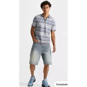 Supply and Demand Men's Denim Shorts Sz XL (36) Streetwear Y2K Loose NWT!